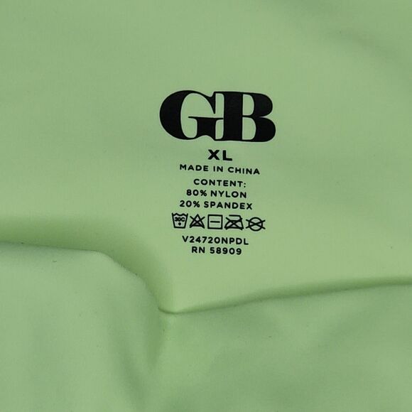 Gianni Bini Green High Waisted Leggings Womens Size XL EUC - Picture 5 of 6